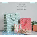 Gift Goody Kraft Bag with Colored Sturdy Handle, Gift Shopping Kraft Paper Bag, multi-color kraft paper gift bag